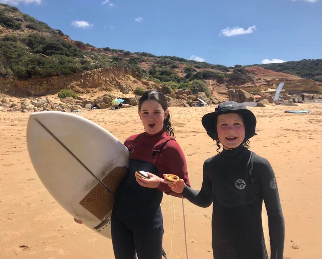 Grommet Surfing with Surf Guide Algarve at Zavial Surf Guide Algarve