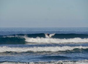 perfect glassy waves with surf guide algarves