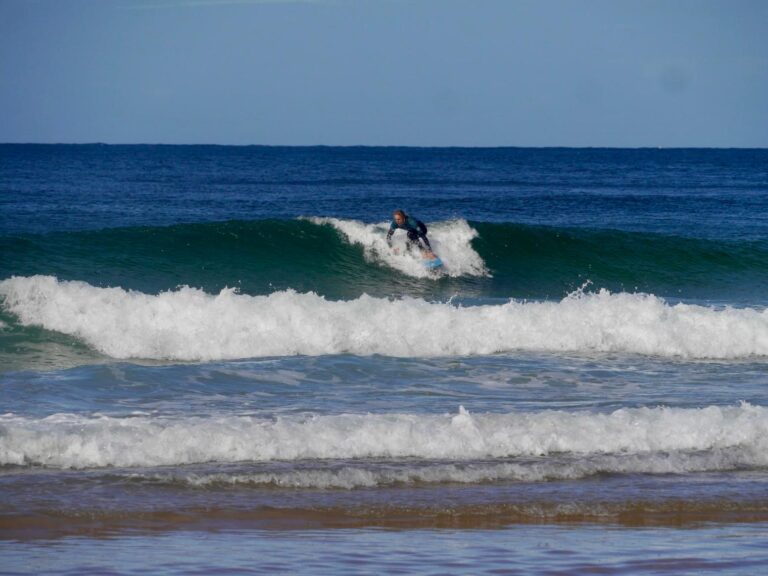 No one out, perfect small waves at Beliche with Surf Guide Algarve