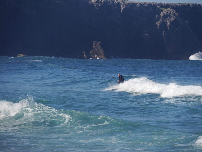 surf guide algarve guest going right west coast