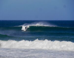 good drop performance longboard surfing castelejo surf guide algarve