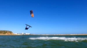 surf guide algarve kitesurf session railey