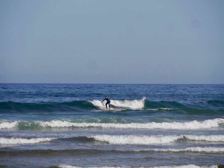 bordeira longboard session surf guide algarve