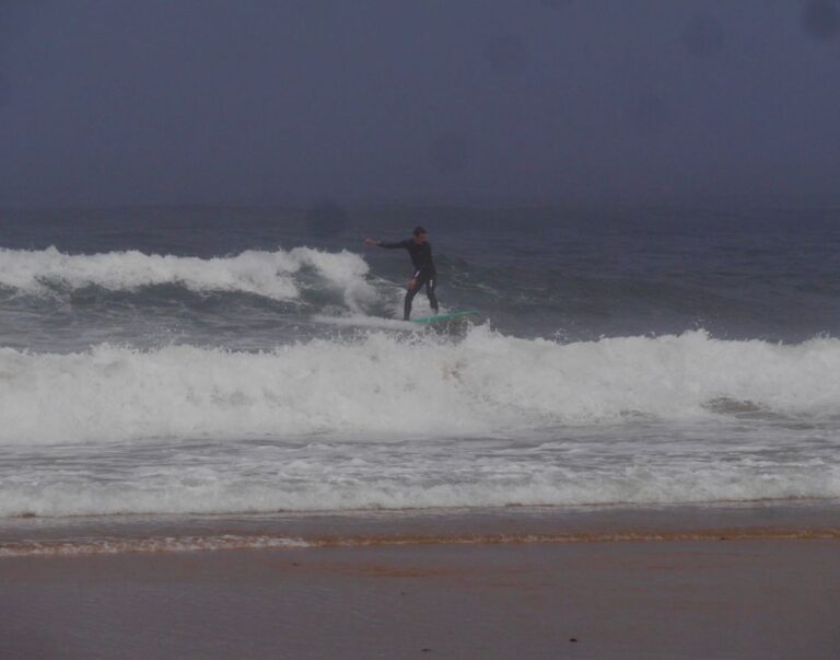 foggy surf 2.0 big boards rule in summer surf guide algarve