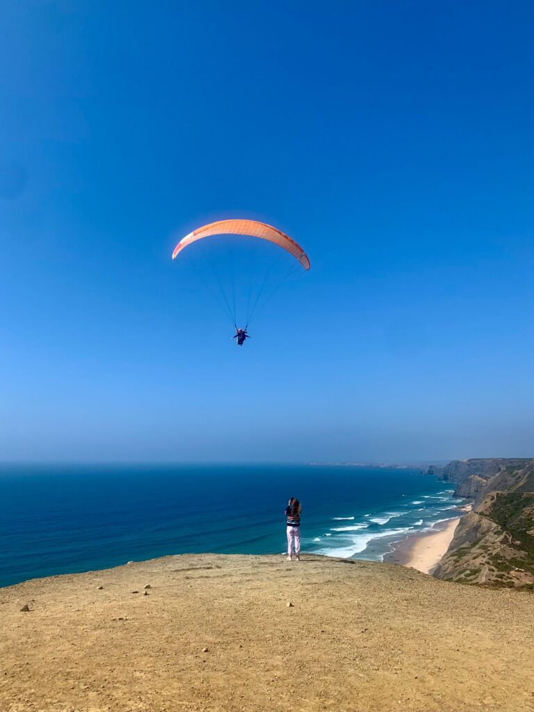 paragliding cordoama surf guide algarve spot check