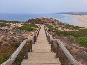 bordeira boardwalk surf guide algarve sessions