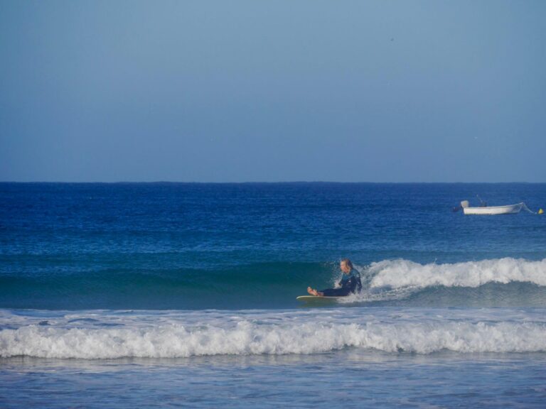 surfing should be fun surf guide algarve playing in the waves