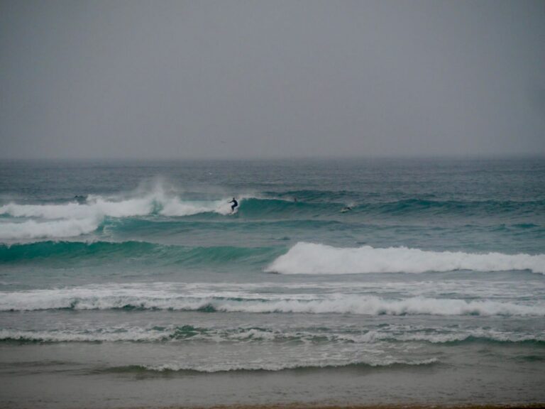 first one out surf guide algarve pointbreak session