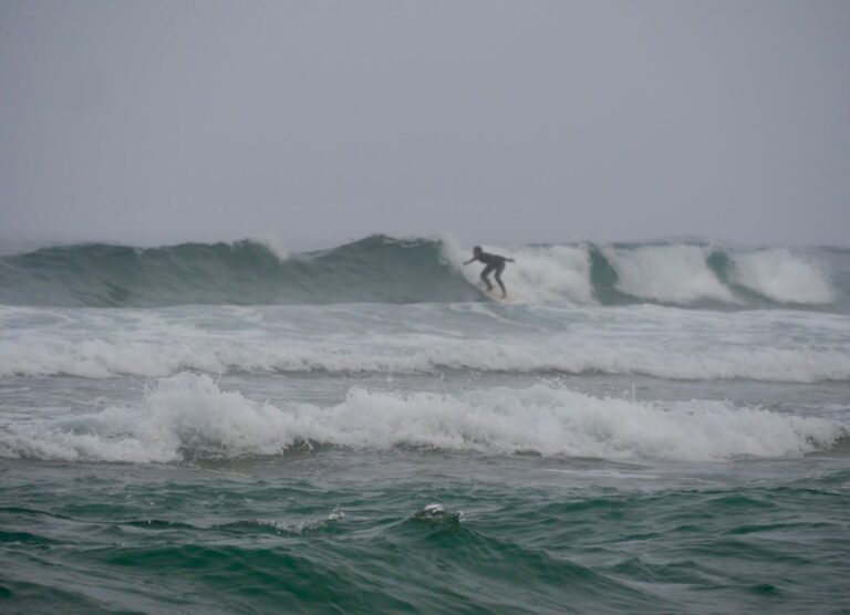 surf guide algarve session in the fog castelejo