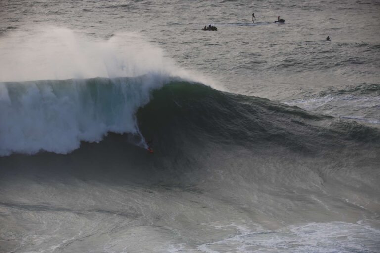 nazare tow in madness surf guide algarve trip 3