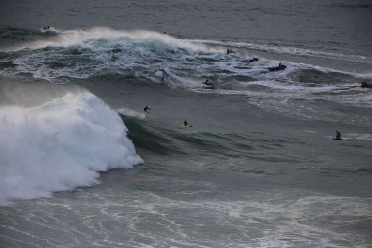 nazare tow in madness surf guide algarve trip 4