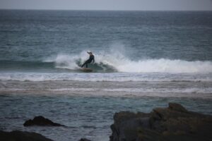 small wave twin fin action surf guide algarve