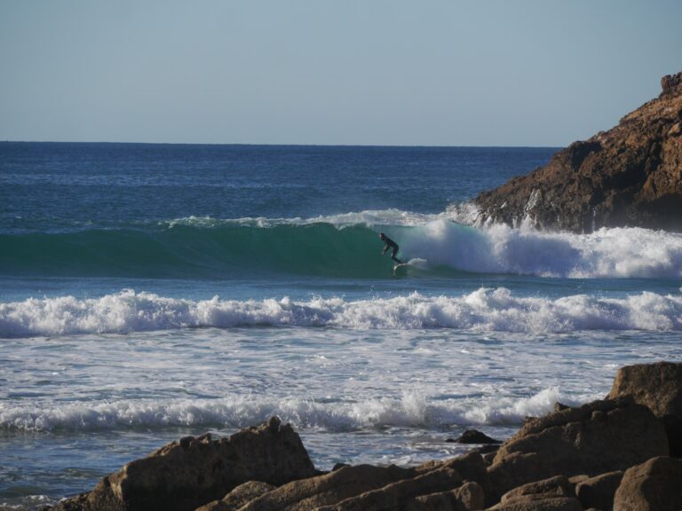 zavial perfection no one out with surf guide algarve