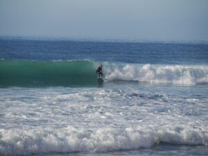 sunrays going right surf guide algarve porto de mos