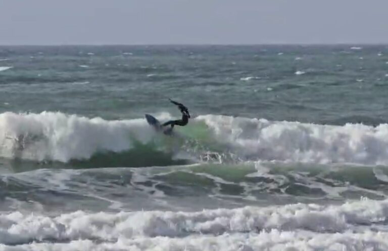 surf guide algarve chasing waves and rainbows in tricky conditions